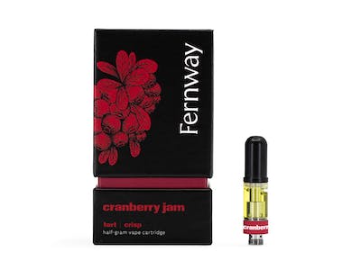 Shop Fernway Cranberry Jam - Vape Cart | 0.5g - Cannapi - Cannabis ...